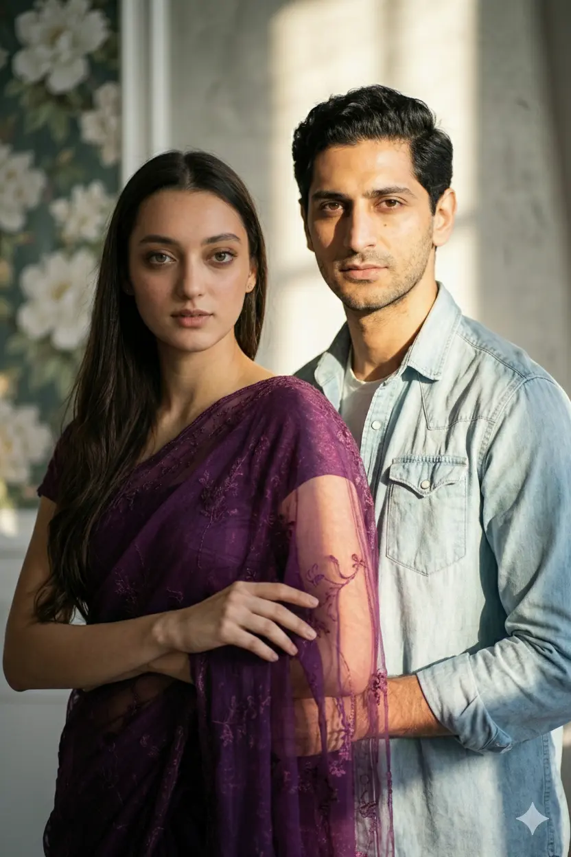 Mirror-Like Pose (Editorial Style)